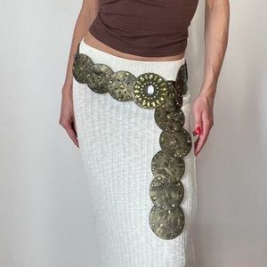 Metallic Concho Belt